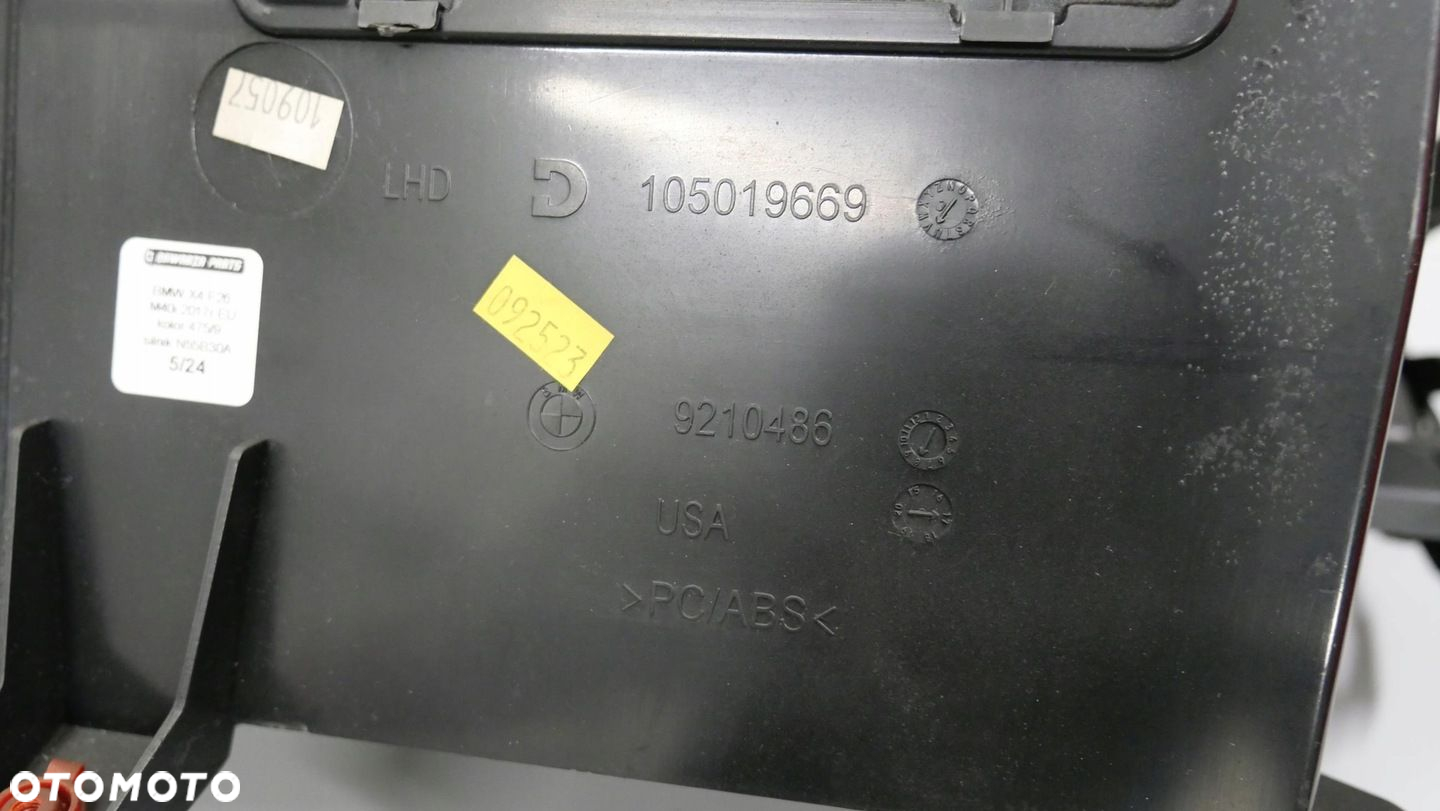 BMW X3 F25 X4 F26 SCHOWEK PASAŻERA EUROPA 9210486 - 15