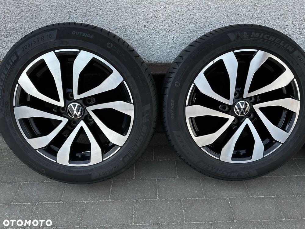205 55 16 / VW Golf 7 8 Caddy Touran Passat Seat Leon  Skoda Octavia / 5x112 POLECAM / 5G0 / 5H0 - 3