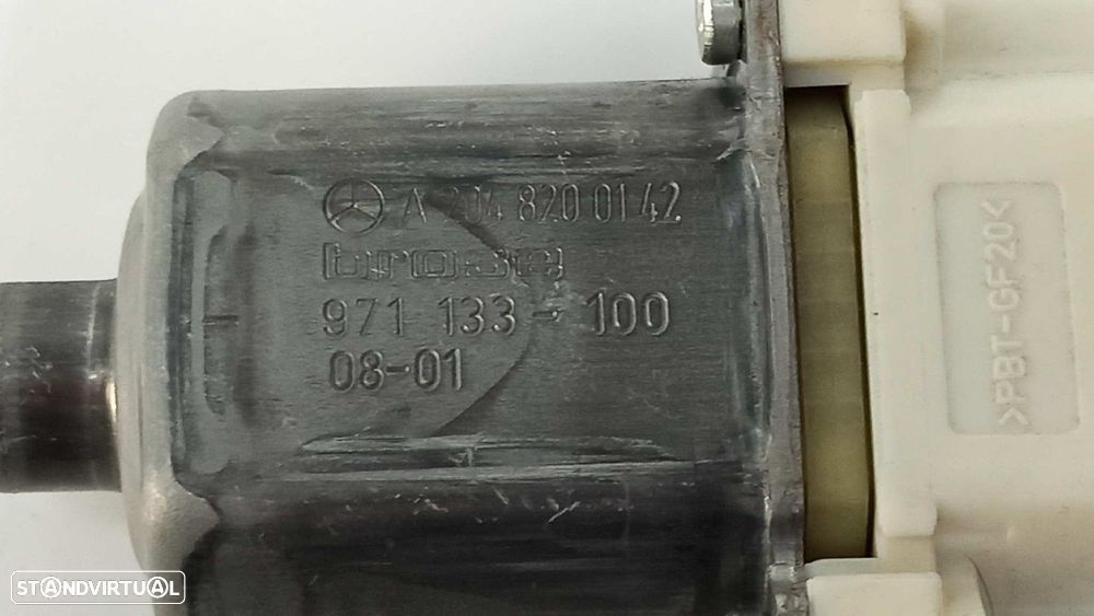 MOTOR ELEVADOR FRENTE ESQUERDO MERCEDES CLASE C (W204) FAMILIAR 220 T CDI (204.2... - 4