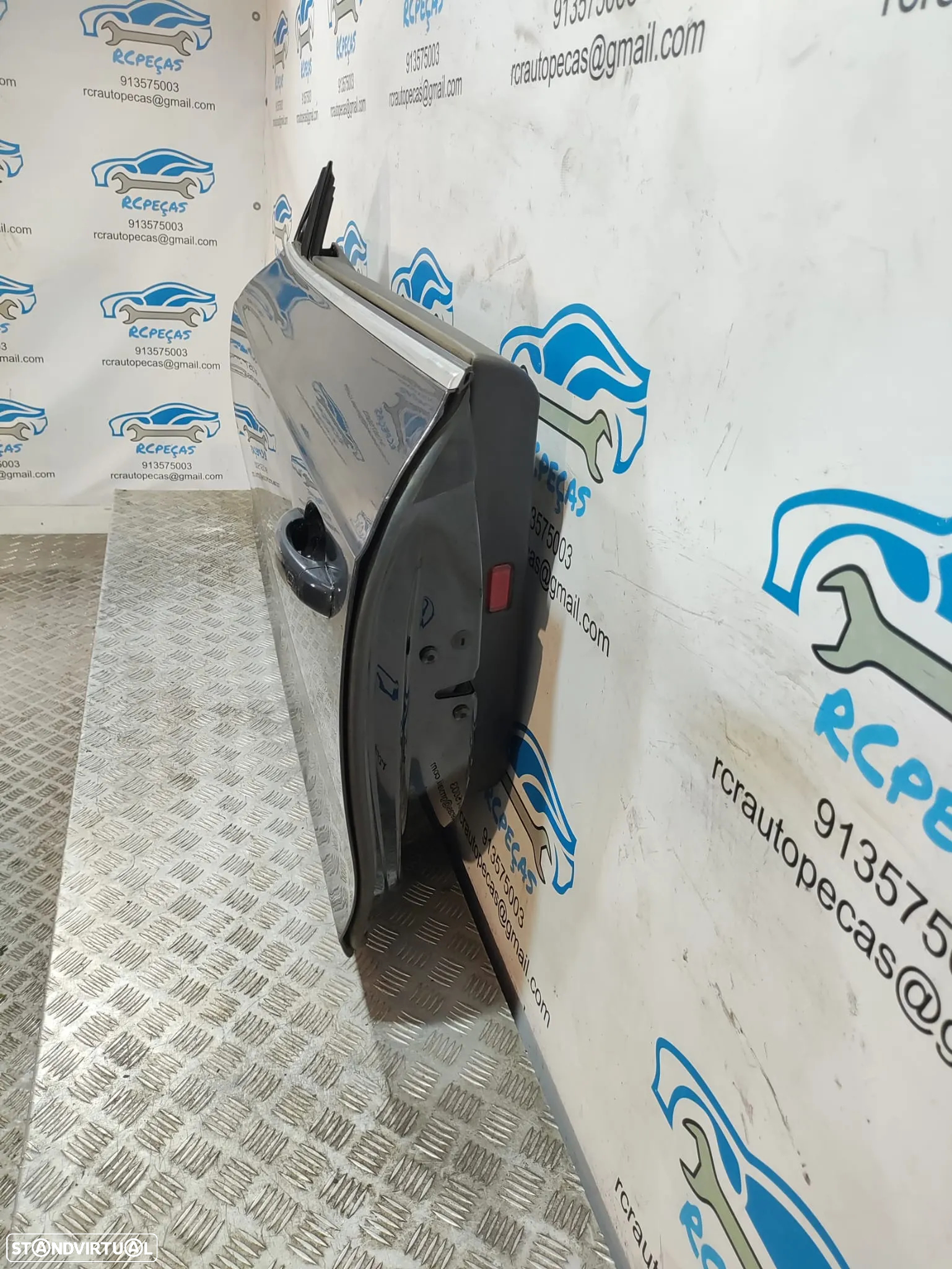 Porta Frente Esquerda AUDI A5 8T 8T3 COUPE 3 Portas Fecho Elevador Motor Puxador Vidro - 5