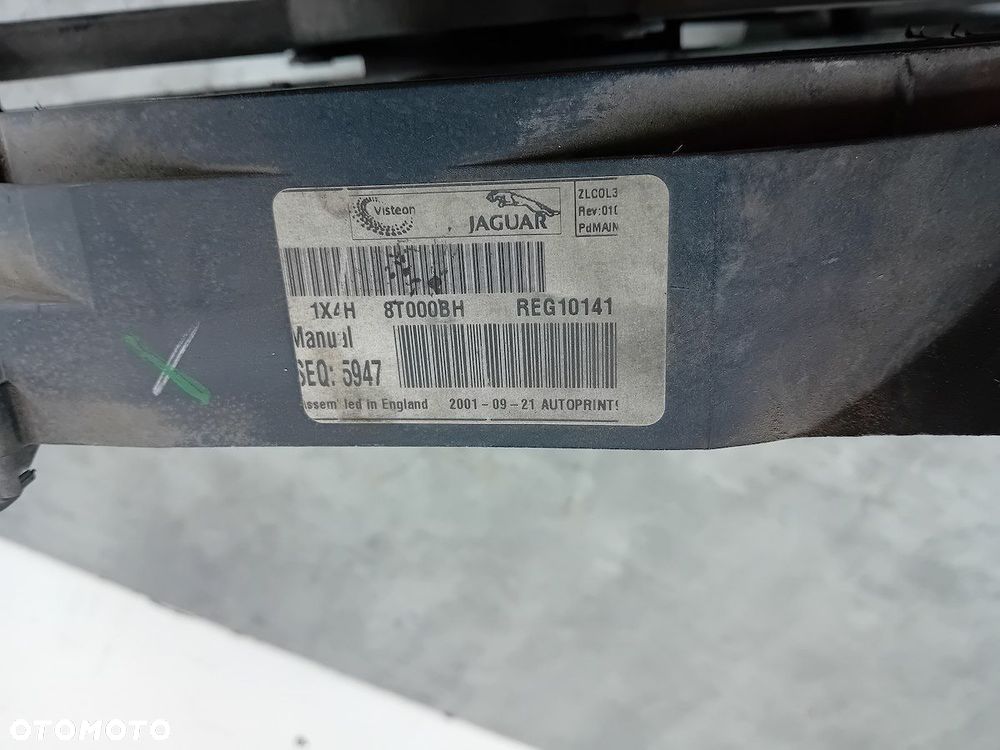 WENTYLATOR CHŁODNICY Z MODUŁEM JAGUAR X-TYPE 1X4H8T000BH  1X4H8C607AF - 8
