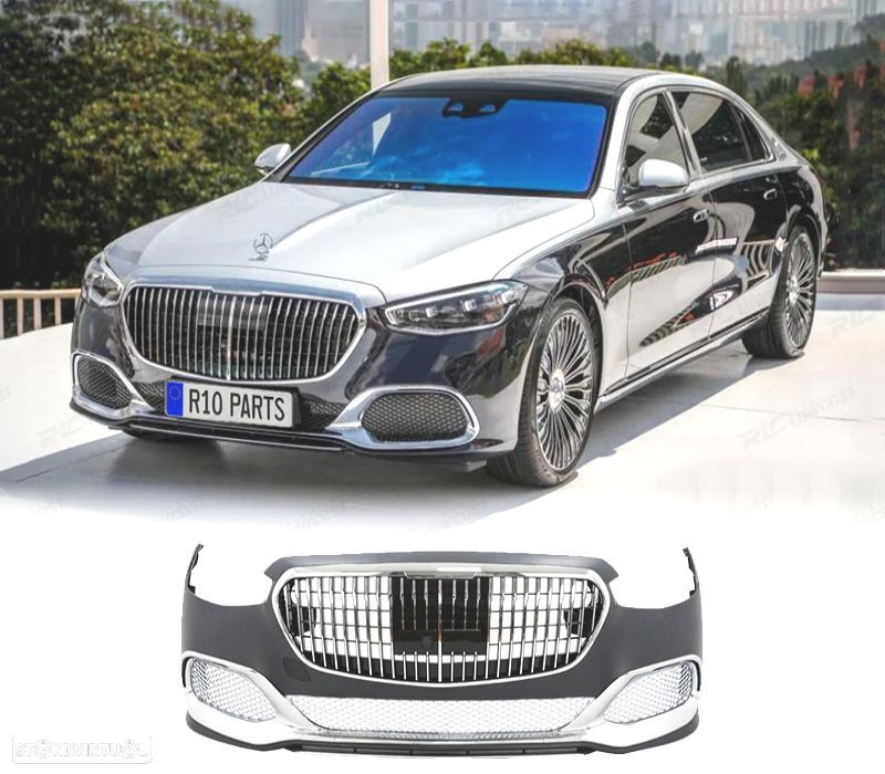 PÁRA-CHOQUES FRONTAL MERCEDES CLASE S W223 20-23 LOOK MAYBACH - 1