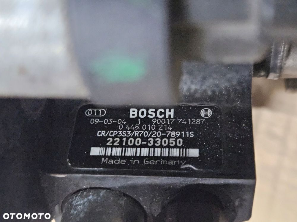 TOYOTA AURIS 1.4 D4D COROLLA E15 YARIS POMPA WTRYSKOWA - 3