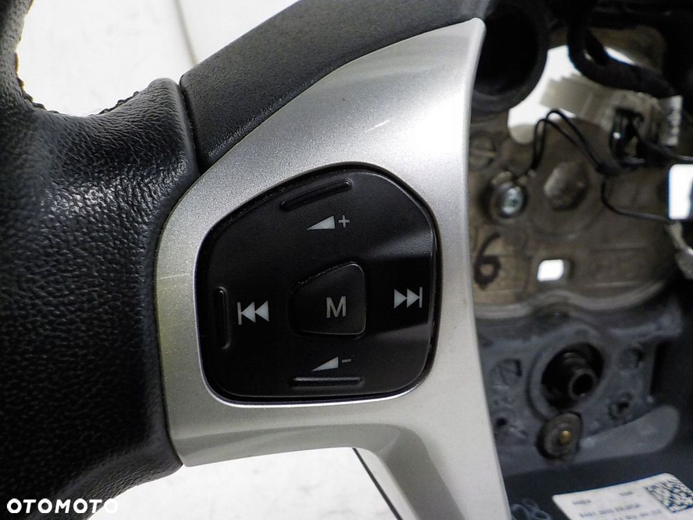 FORD FIESTA MK7 VII KIEROWNICA SKÓRA MULTI TEMPOMAT - 6