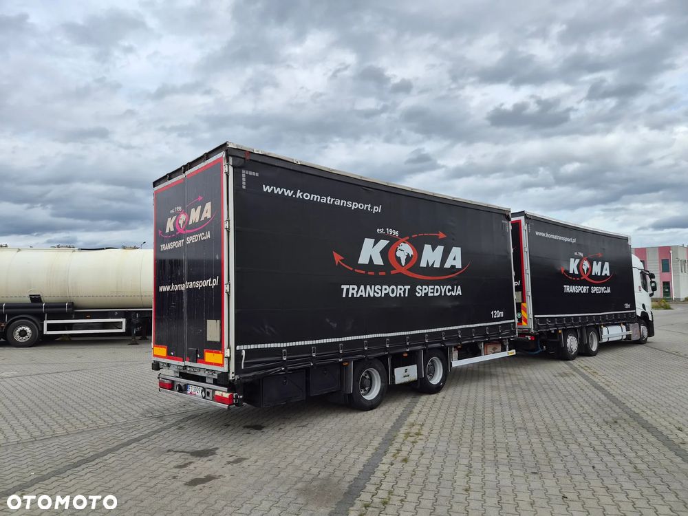 Renault T460 / ZESTAW TANDEM 120M3 / PRZEJAZDOWY / 7,75M + 7,75M / JUMBO / PRZESTRZENNY - 4