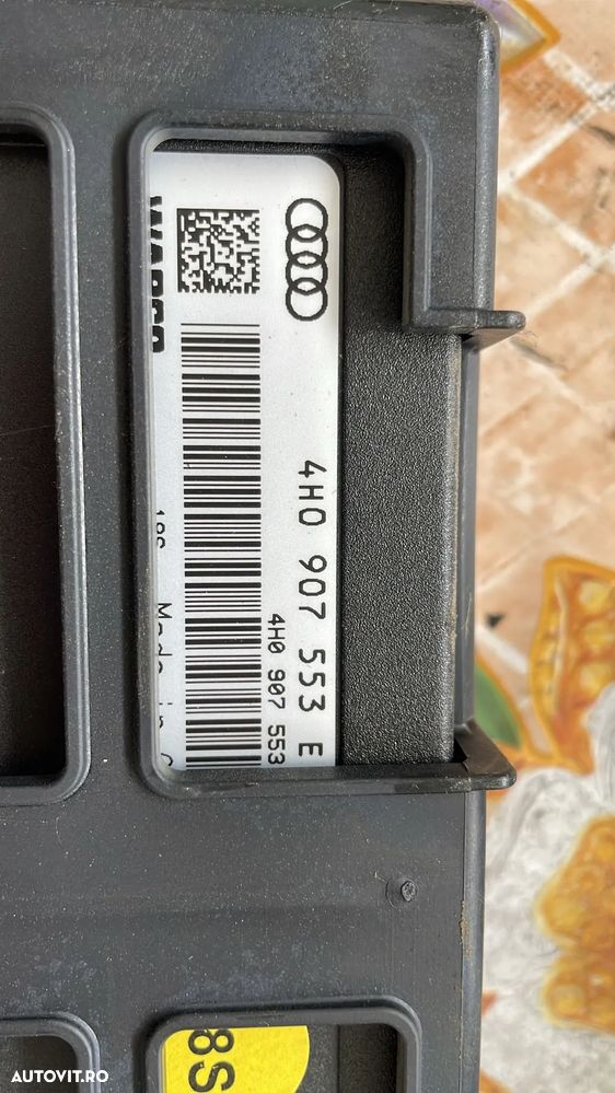 Modul suspensie pneumatica Audi A8 4H 3.0 Motorina 2014, 4H0907553E - 2