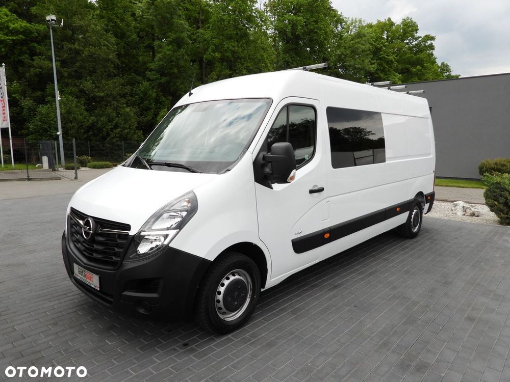 Opel MOVANO  FURGON BRYGADÓWKA  7 MIEJSC TEMPOMAT LEDY KLIMATYZACJA  135KM - 7