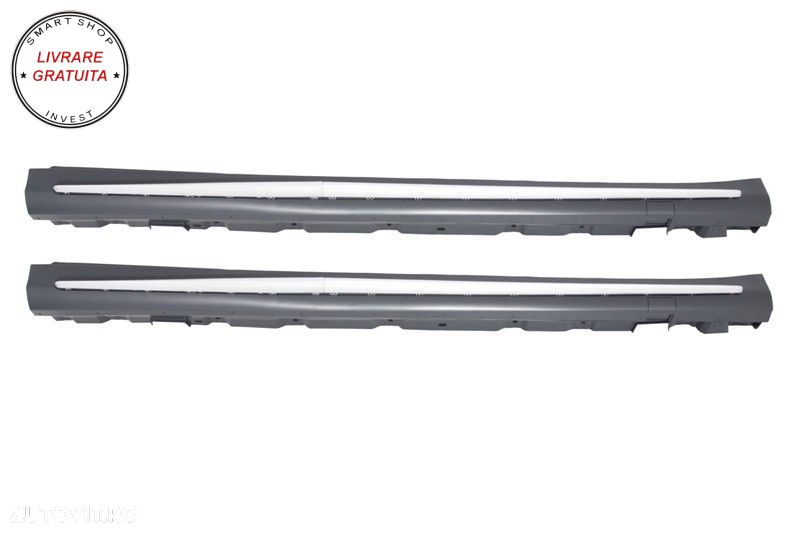 Pachet exterior Bara Fata cu Praguri Laterale Mercedes S-Class W222 (2013-06.2017)- livrare gratuita - 5