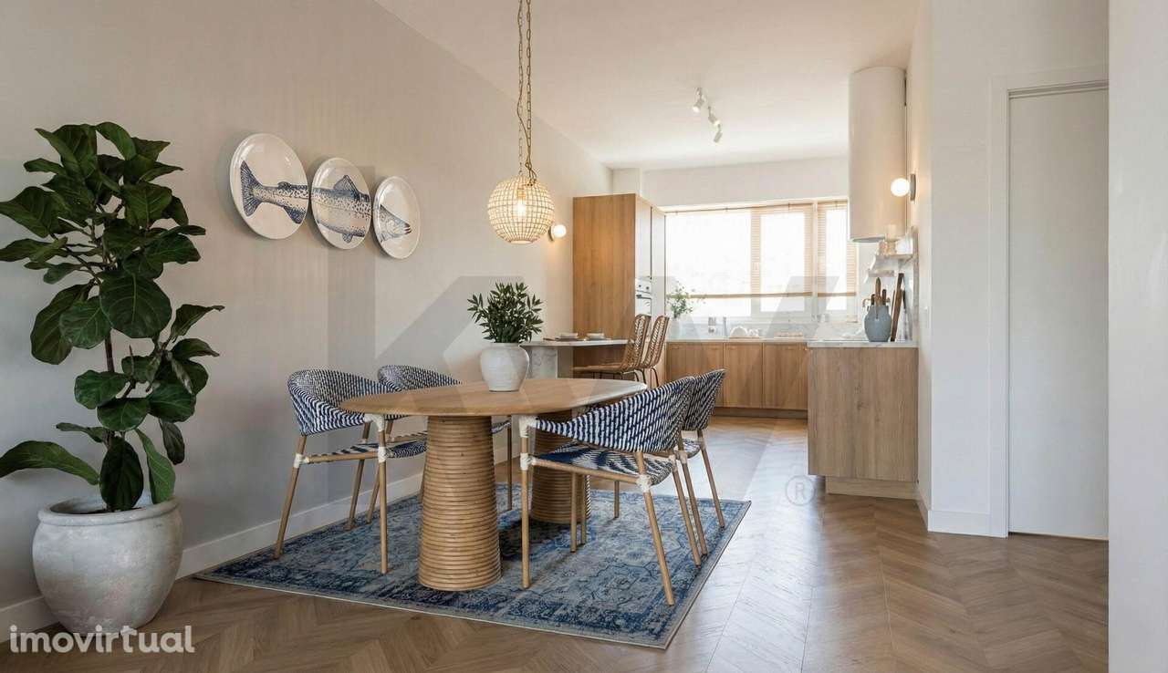 T3 com Projeto de Design | 109m2 | Open Space 50m2 | Bairro do Liceu - Grande imagem: 2/17