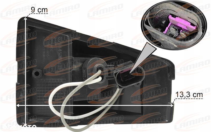 volvo fm4 lampa kierunkowskaz led lewy 82446494 82467736 84139927 - 3