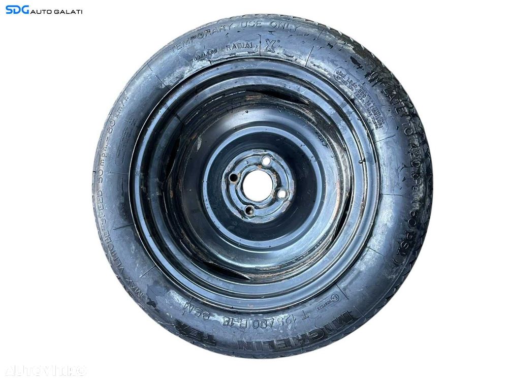 Janta Roata Rezerva Slim 31-2jx15h2x45 125 80 15 R15 4x100 Rover 200 25 45 MG ZR ZS 1995 - 2005 Cod RRC116520 [B4194] - 2