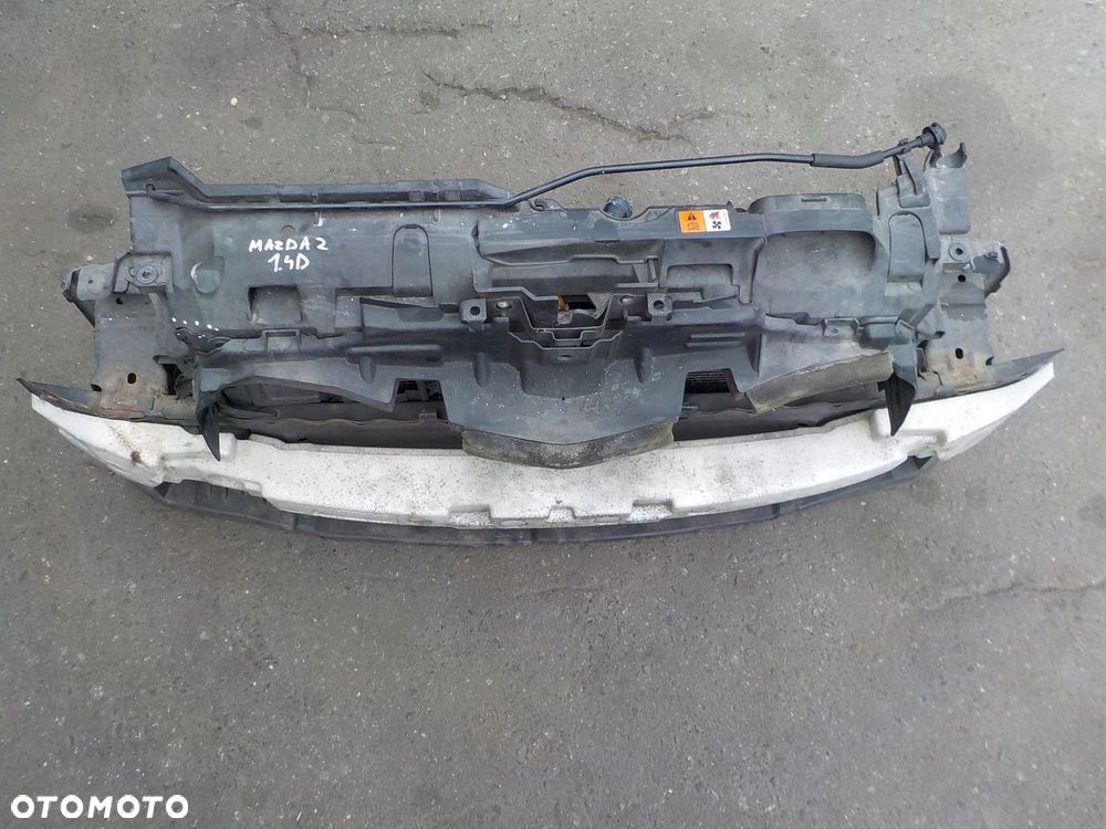 wzmocnienie pas przód chłodnice mazda 2 DE 1,4 CITD 2008r - 1
