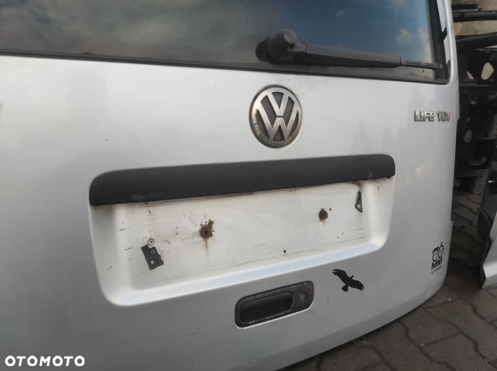 VW CADDY 04-15R KLAPA BAGAŻNIKA SZYBA TYLNA LA7W SREBRNA WYSYŁKA !!!!!! - 6