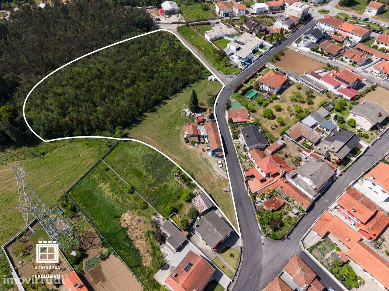 Quinta com cerca de 11.000 m² em Milheirós de Poiares - Exclusivo - Grande imagem: 4/14
