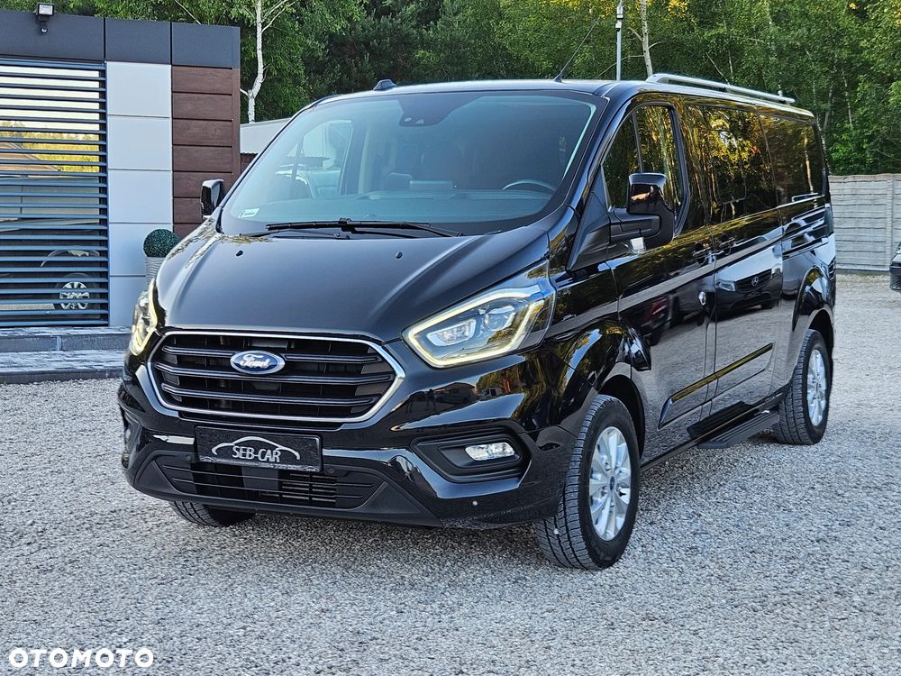 Ford TRANSIT CUSTOM L2H1 Long Brygadowy 5-os WINDA Max WERSJA XENONY SalonPL FV23% - 38