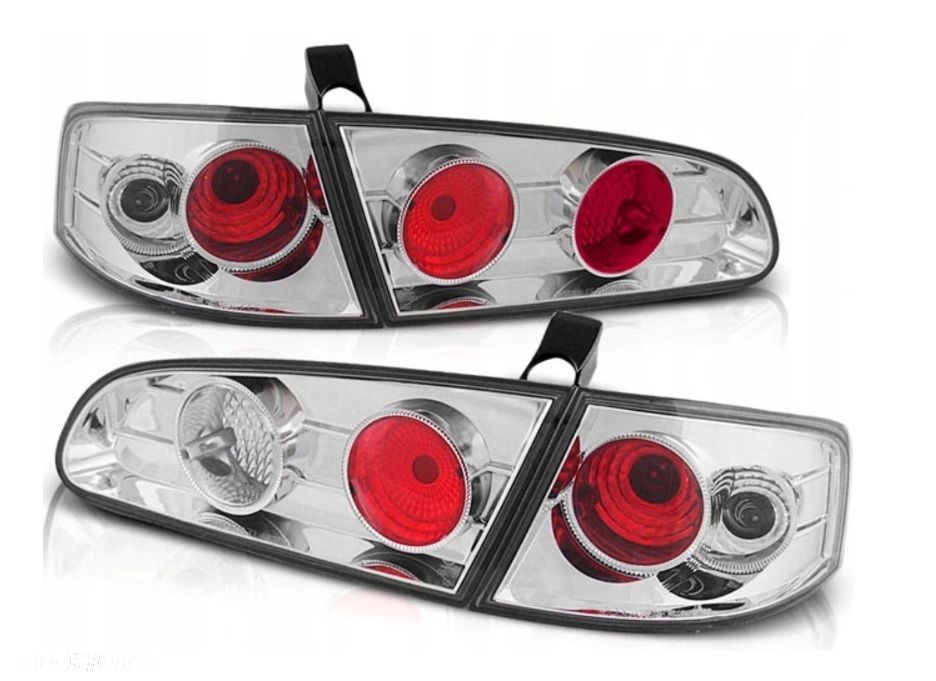 Lampy tyl kpl 4szt Clear Chrom Tuning Lexus look Seat Ibiza III 3 6l 2002-8 - 1