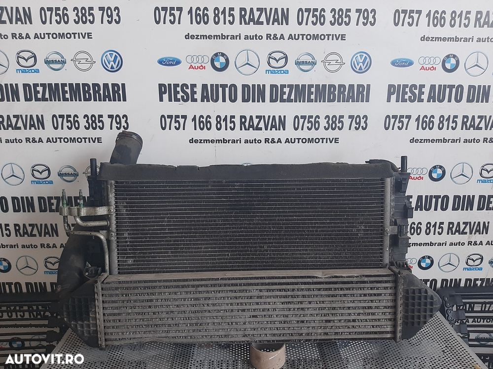 Grup Radiatoare Radiator Apa Clima Intercooler Electroventilator Termacupla Ford Focus 2 1.6 Tdci A - 1
