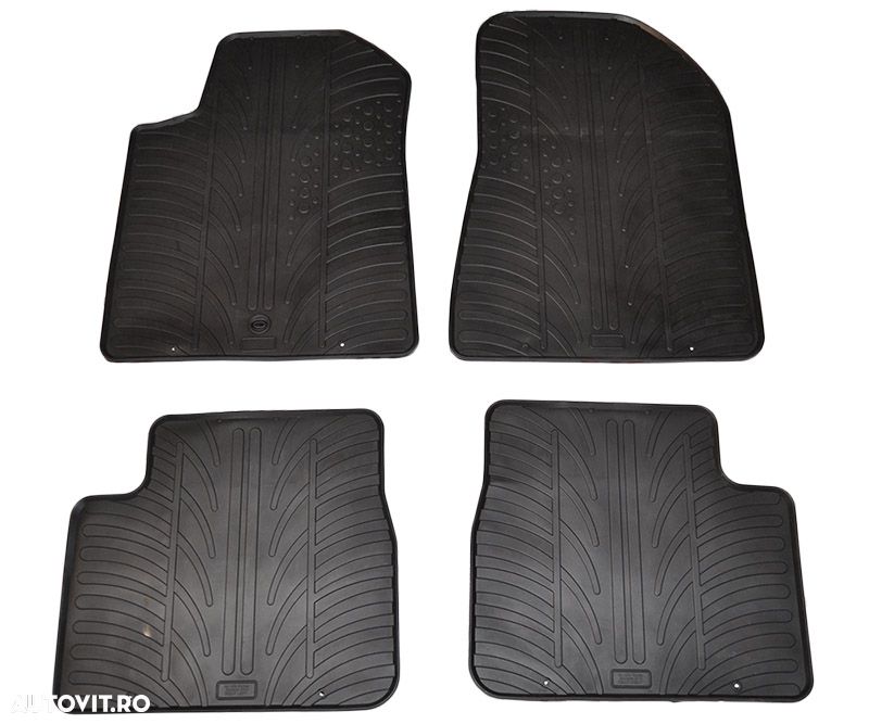 Set covorase auto din cauciuc Alfa Romeo Giulietta 2010-2014 Gledring, 4 buc. - 1