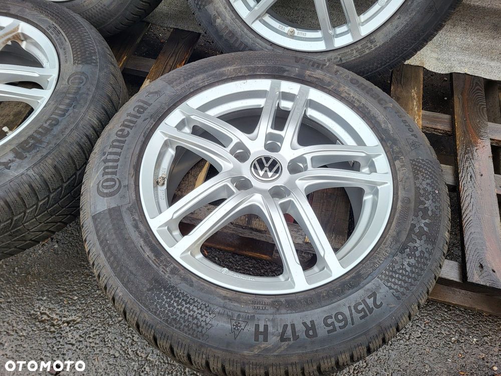 [K416] Koła zimowe 17 Cali 5x112 Continental 215/65/17 7mm VW TIGUAN - 4