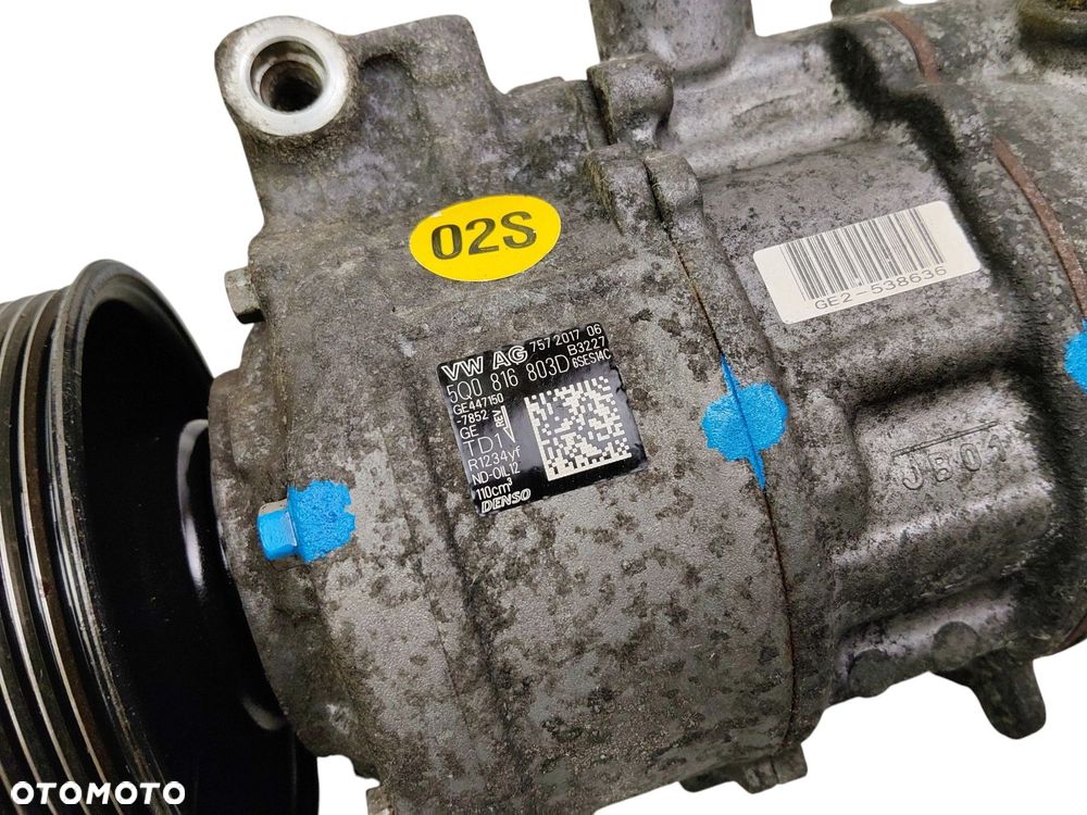 SPRĘŻARKA KLIMATYZACJI SEAT LEON III LIFT (2016-2020) 1.4 TSI 125KM 5Q0816803D - 2