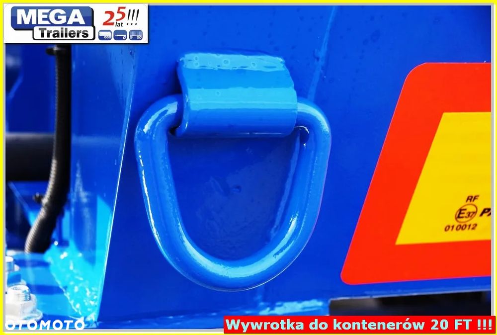 Inny 33m³ / 20 Ft kontenery wywrotki naczepy z ADR EX3 - MEGA Trailers !!! - 35