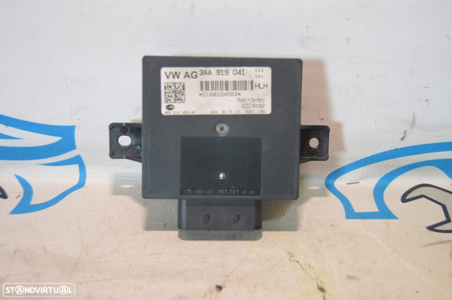CENTRALINA ECU SENSOR ESTABILIZADOR TENSÃO VOLTAGEM ARRANQUE START STOP HELLA VW VOLKSWAGEN 3AA919041 0168234563 8ES01045240 8ES010452 VW VOLKSWAGEN SHARAN 7N 2.0 TDI 140CV CFF CFFB PASSAT B7 - 5
