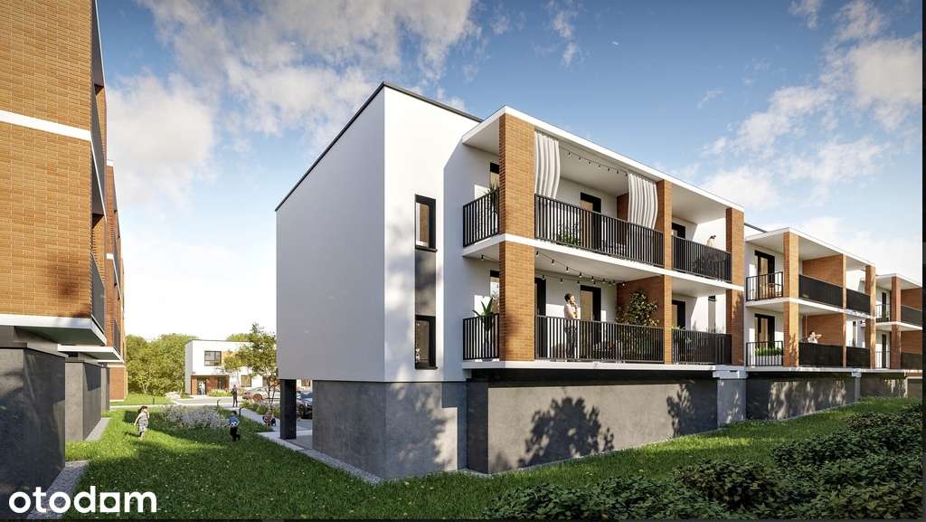 Funkcjonalne 3 pokoje | 53,96 m²