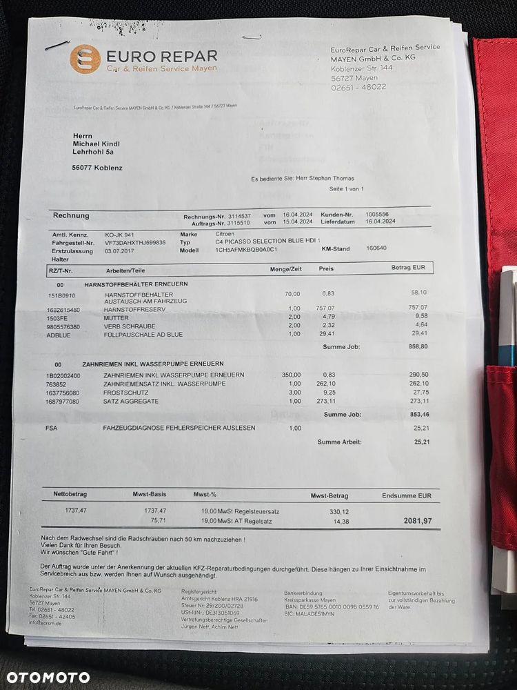 Citroën C4 Picasso 2.0 BlueHDi Exclusive - 35