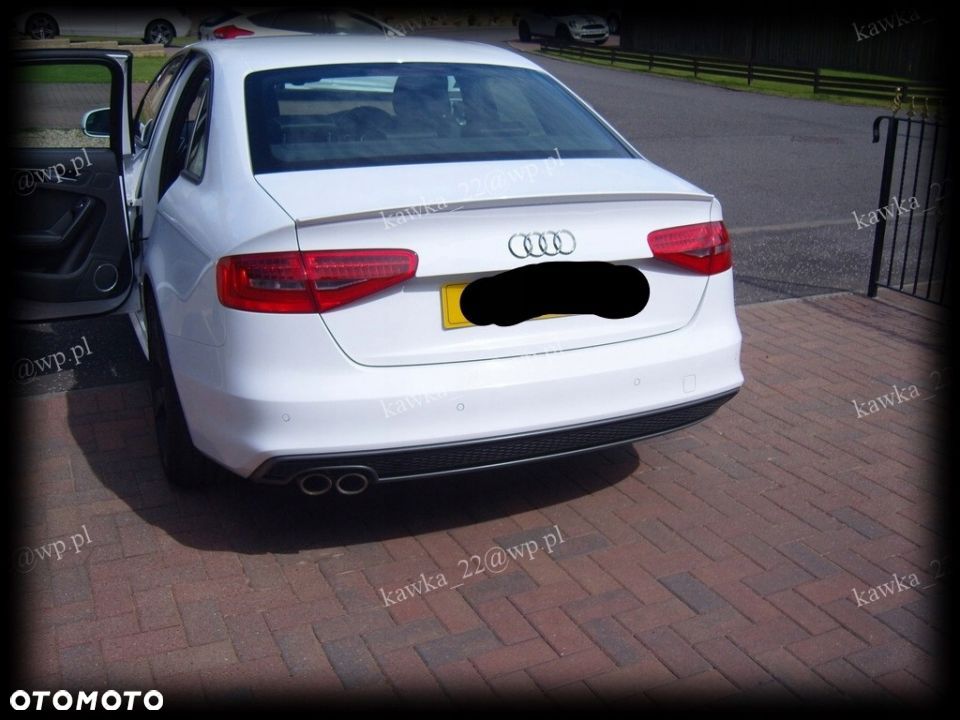 AUDI A4 B8 12-15 LIFT SEDAN SPOJLER LOTKA PODKŁAD! - 8