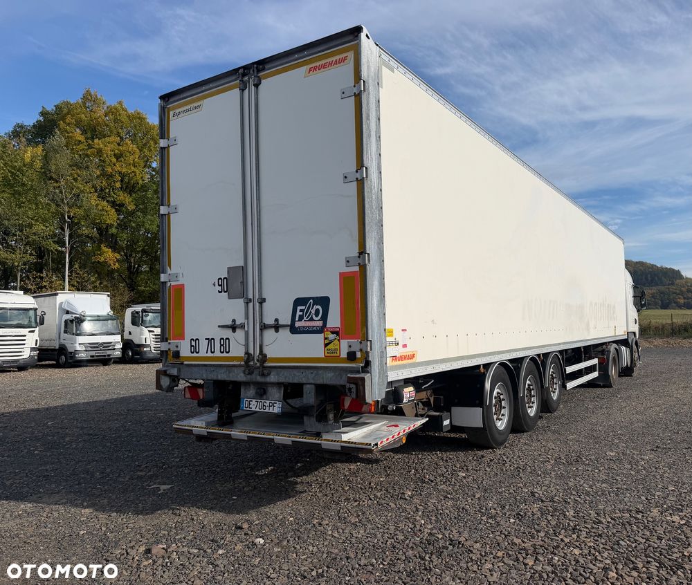 Fruehauf kurierka/winda/sprowadzona/podnoszona oś/
