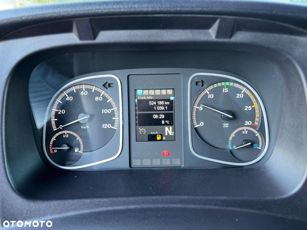Mercedes-Benz ATEGO 1230 EURO 6 PLANDEKA+WINDA 1500 kg - 12