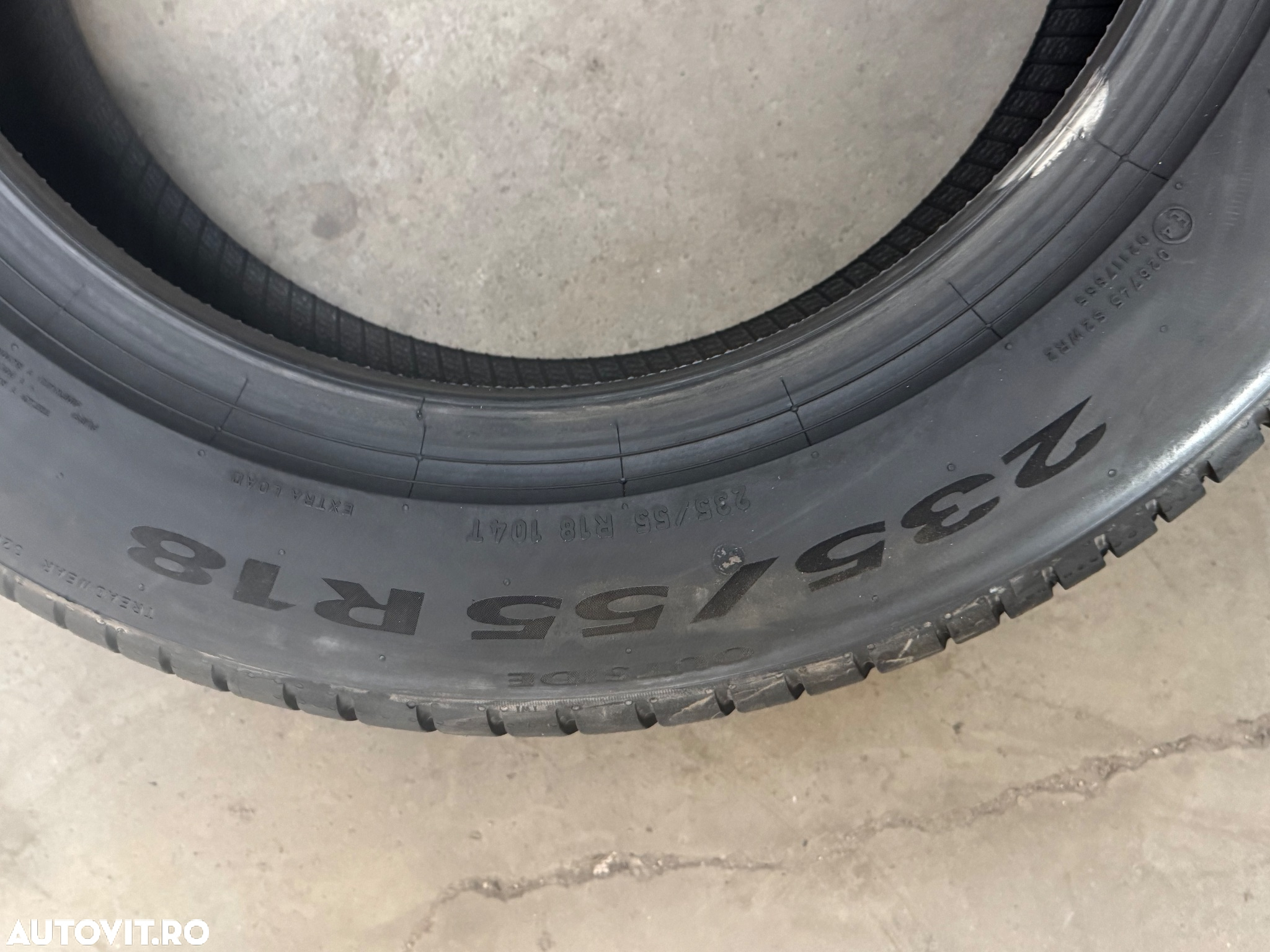 Vând 4 anvelope 235/55/18 Pirelli de vară noi - 5