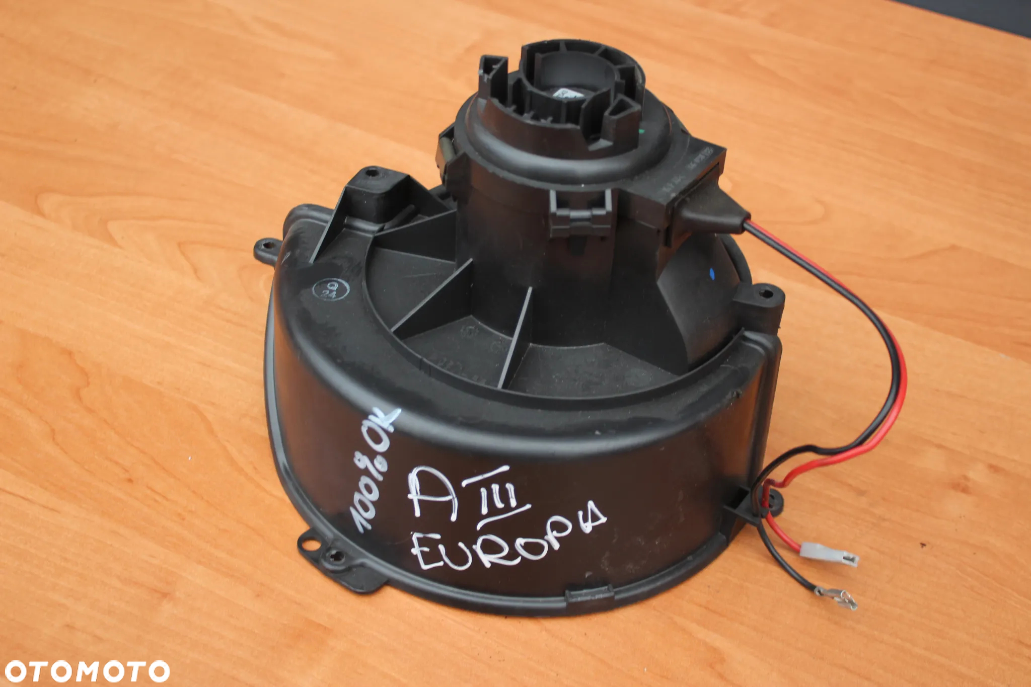 WENTYLATOR DMUCHAWA NAWIEWU KLIMA / KLIMATRONIK OPEL ASTRA H EUROPA ORYGINALNY - 3