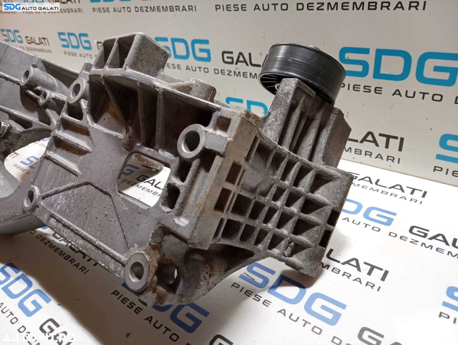 Suport Accesorii Alternator Compresor AC Clima Pompa Injectie Servodirectie Audi A3 8L 1.9 TDI AGR AHF ALH ASV 1997 - 2003 Cod 038903143H [M5103] - 4