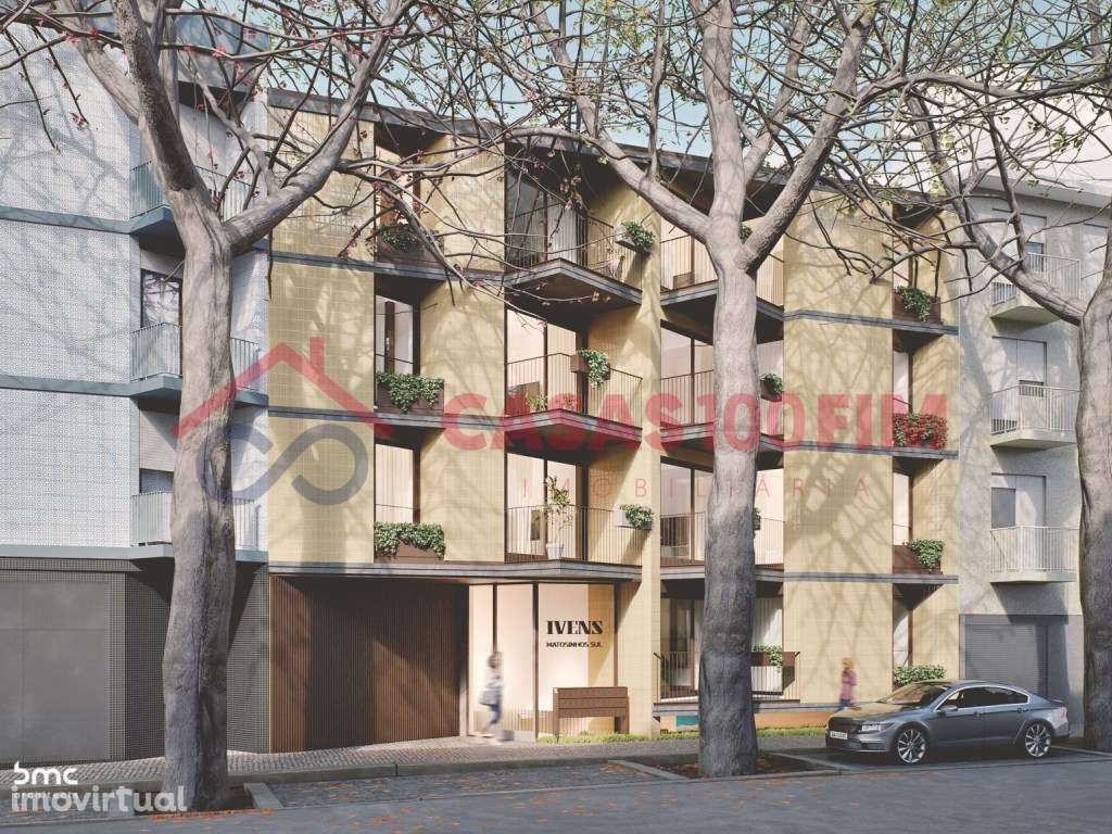 T0+1 com terraço Matosinhos - Grande imagem: 2/12