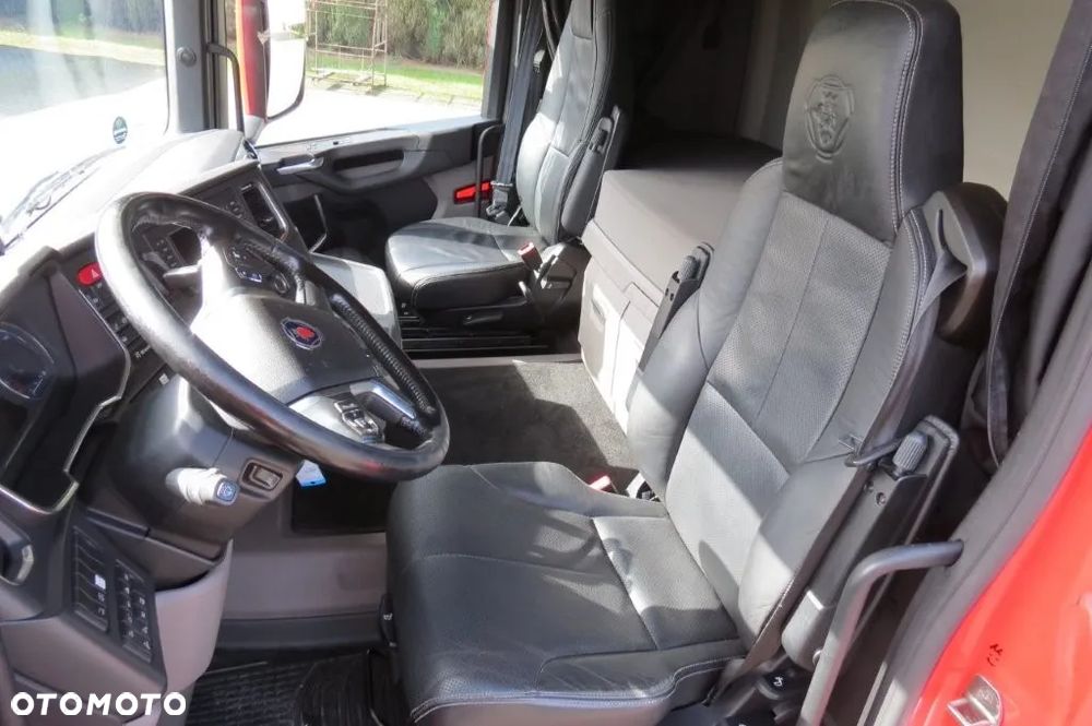 Scania ZESTAW SCANIA R500 ACC PLANDEKA FIRANA WINDA VOLL WYPOSAŻENIE OŚ  SKRĘTNA KLIMA POSTOJOWA TUV DO 04/26 SPROWADZONA Z DE - 10