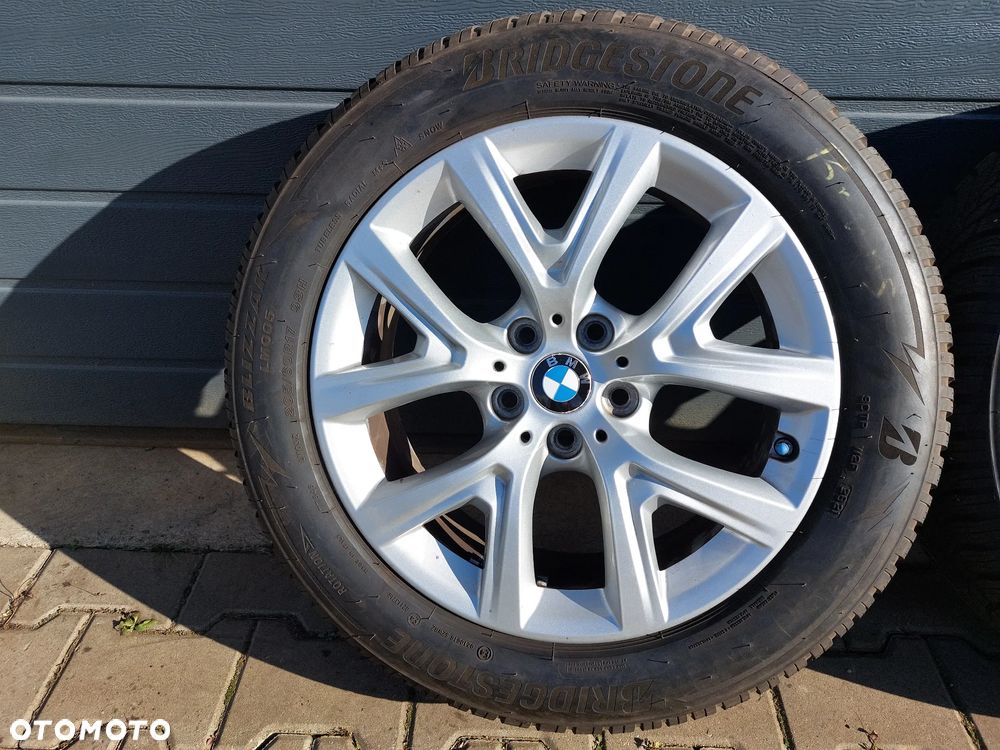 BMW X1 X2 F39 F48 KOŁA FELGI 17 OPONY 6.5J ET39 5X112 OPONY 205/60 17 BRIDGESTONE BLIZZAK LM005 DOT21 - 5
