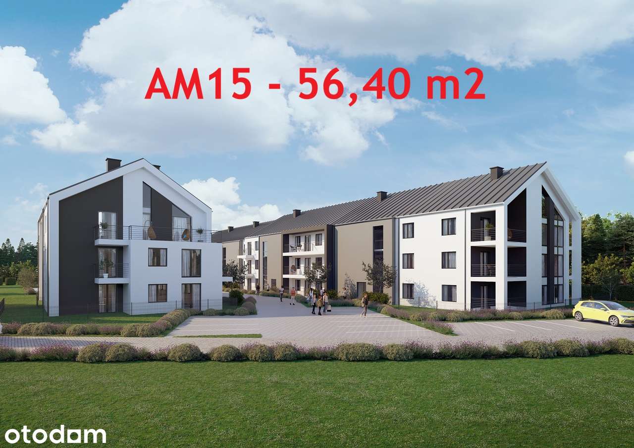 Osiedle Zdrojove Zacisze Busko-Zdrój | Mieszkanie AM15 - 56,40 m2