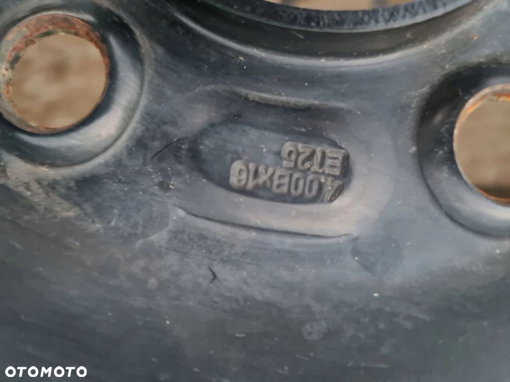 KOŁO DOJAZDOWE ZAPAS 125/90/16 5X108 63,3MM FORD FOCUS MK3 - 3