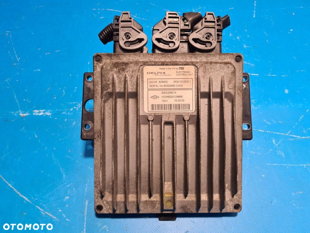 NISSAN ALMERA N16 1.5 DCI STEROWNIK SILNIKA - 2