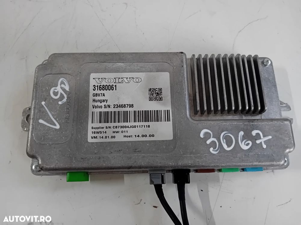 Modul Camera Parcare Volvo XC90 XC60 S90 V90 Cod 31680061 An 2016-2020 - 5