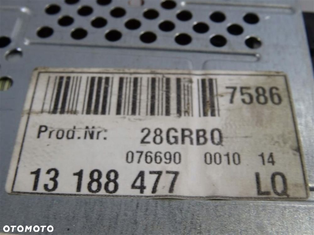 Radio Opel Signum 2003-2008 VECTRA C 24461297 13188477 ORYGINAŁ - 3