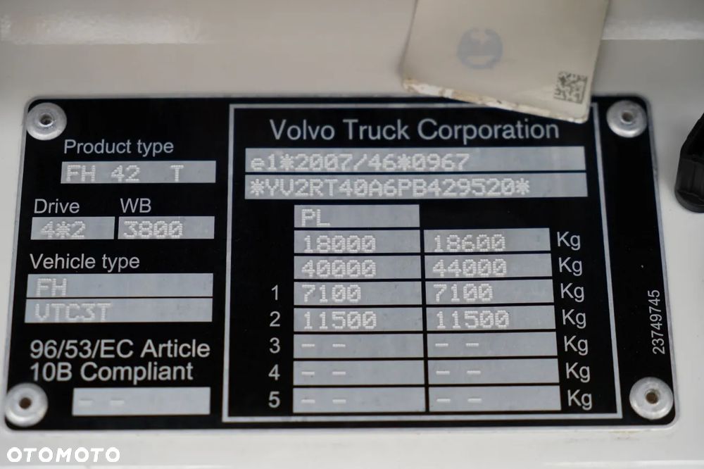 Volvo FH 500 / XXL /  LOWDECK / MEGA / KLIMA POSTOJOWA / I-SHIFT / SKÓRY - 38