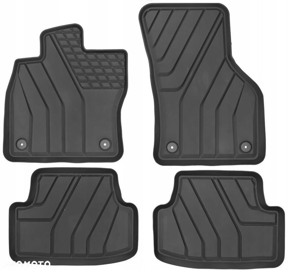 VOLKSWAGEN Passat B8 2014- dywaniki gumowe - 1