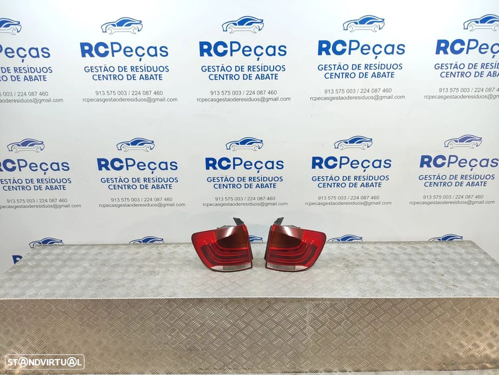 Farolim Farolins Traseiros Trás Originais Esquerdo Direito BMW X1 E84 LCI 2012 a 2015 - 5