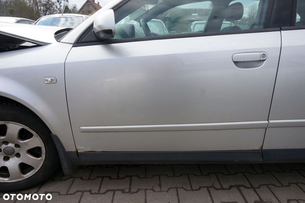 DRZWI PRZEDNIE LEWE A4 B6 SEDAN LY7W  SREBRNY AUDI 2000-2006 - 3