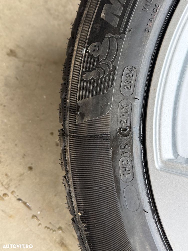 Vând jante aliaj originale Volvo XC40 pe 18” cu anvelope Michelin de iarnă noi - 11