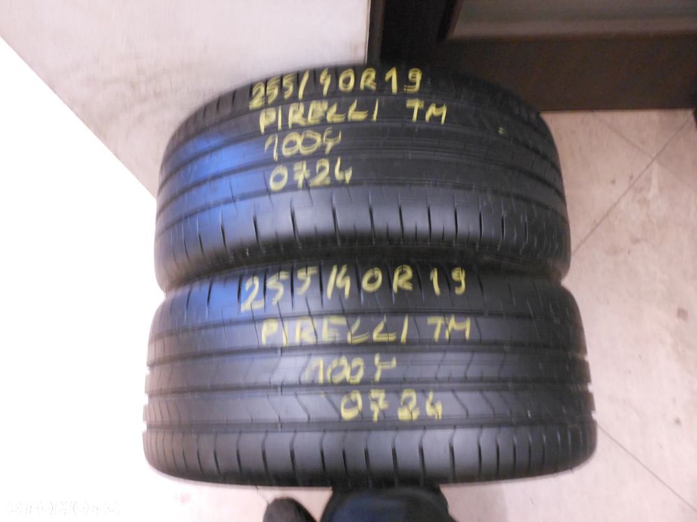 Opony 255/40r19 pirelli p zero tm I * 6,4mm lato para - 1