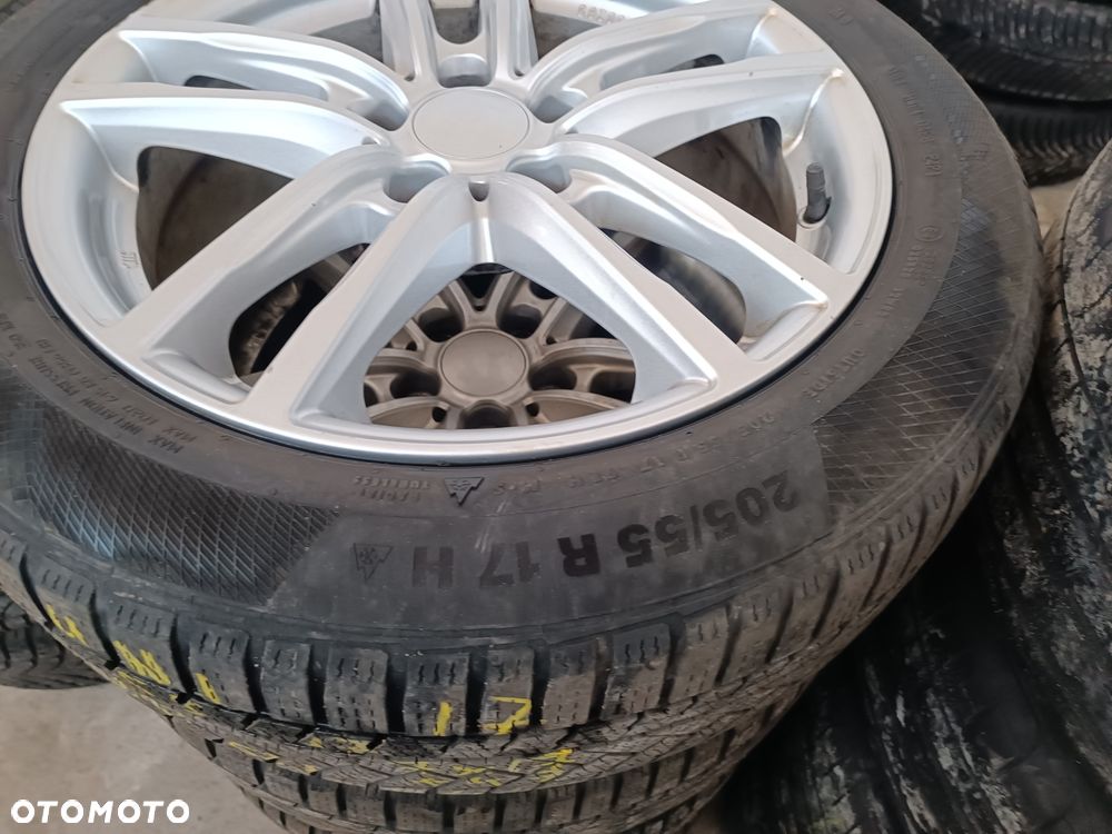 5x112 Alufelgi Felgi Aluminiowe 17 Koła Zimowe AUDI A4 B5 B6 B7 B8 A6 C6 C5 A3 8P 8V VW TIGUAN PASSAT B5 B6 B7 B8 Golf 5 6 7 Touran Caddy SEAT EXEO Altea Leon SKODA Octavia 3 4 III 205/55 7mm - 4
