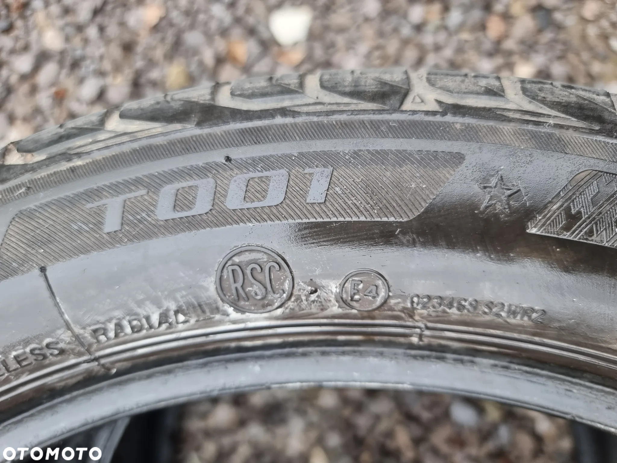 BRIDGESTONE 225/50R18 95W TURANZA T001 RFT * (2szt.) (1x3,0 1x3,5) (DOT: 2x5116) L411 - 6